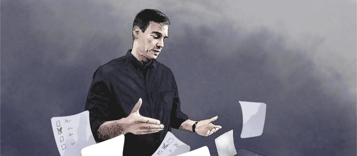 Ilustración pedro Sánchez