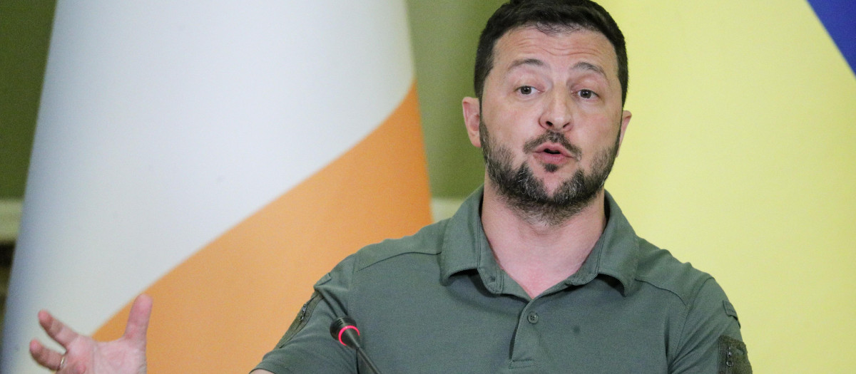 El presiente ucraniano, Volodimir Zelensky