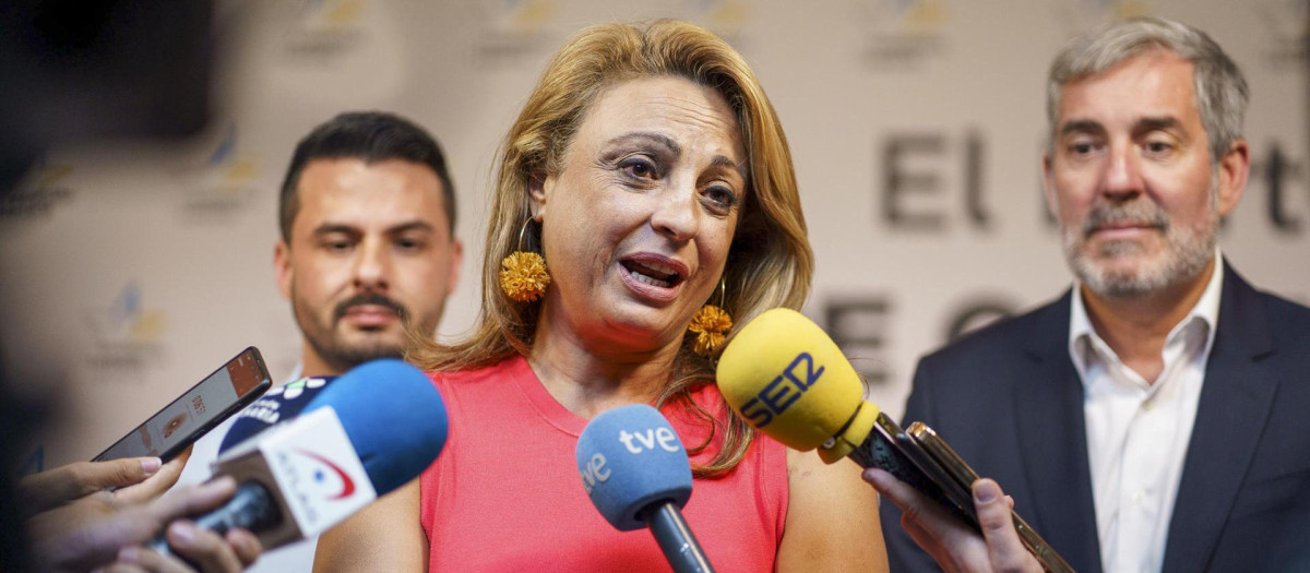 La diputada nacional electa por Coalición Canaria, Cristina Valido
