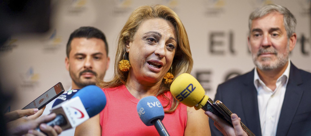 La diputada nacional electa por Coalición Canaria, Cristina Valido
