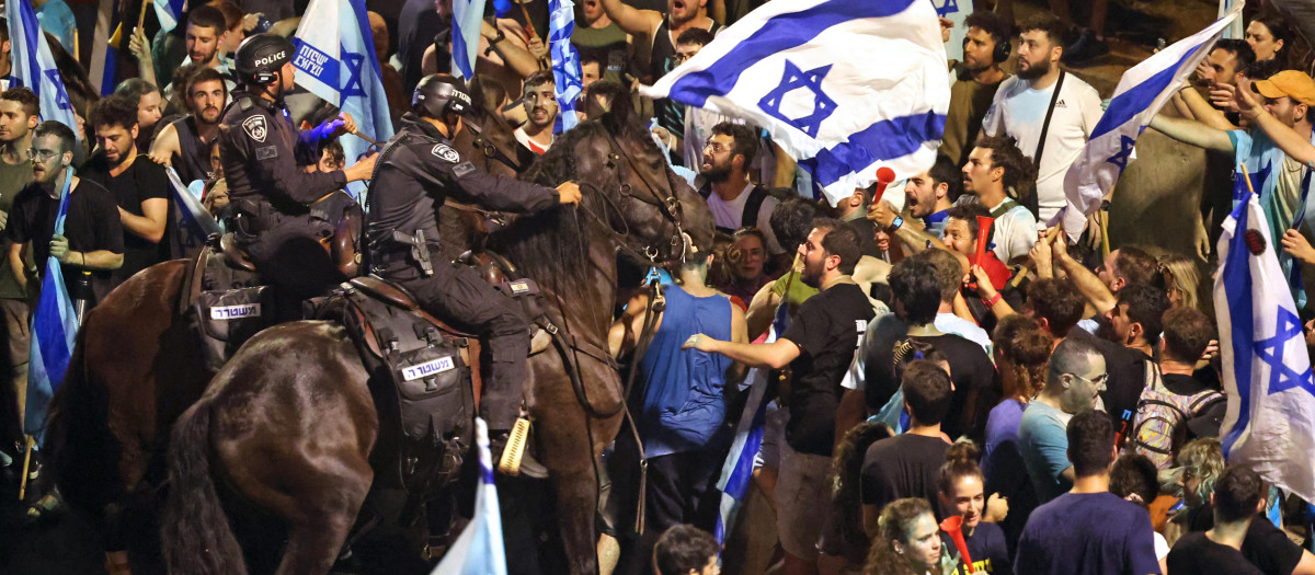 Protestas Tel Aviv