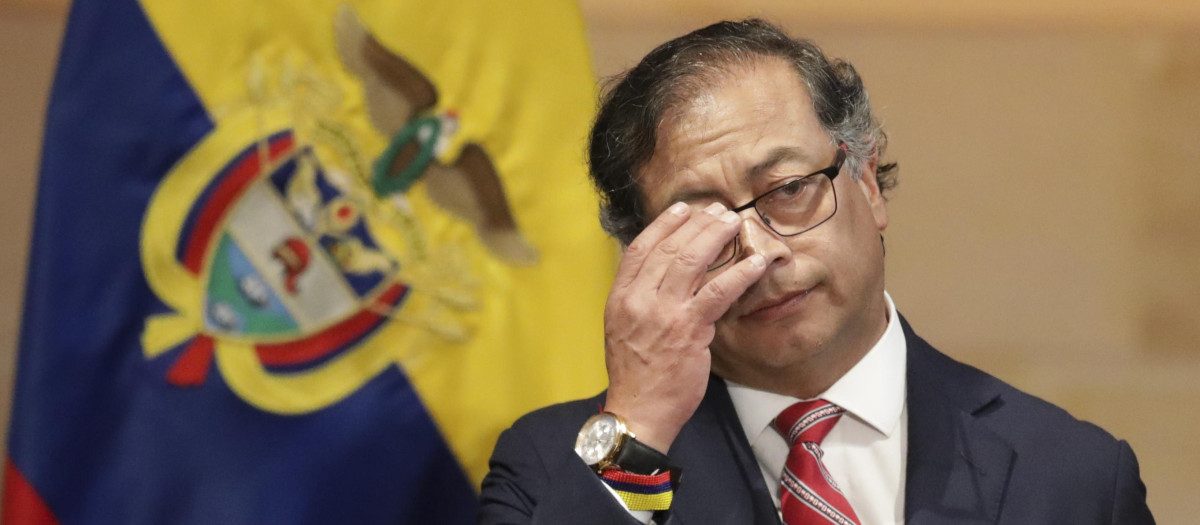 El presidente de Colombia, Gustavo Petro