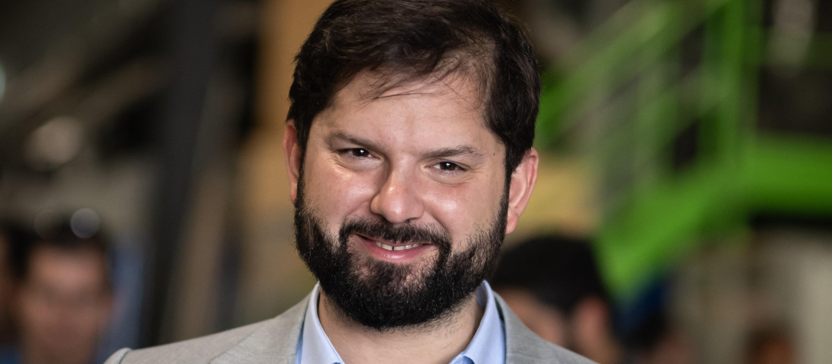 El presidente de Chile, Gabriel Boric