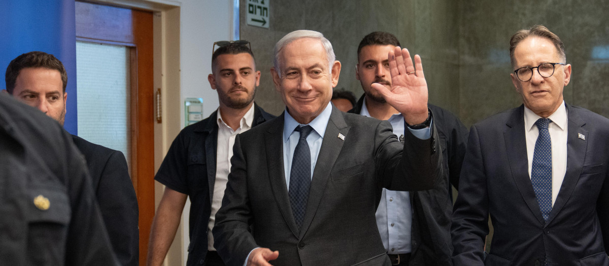 El primer ministro de Israel, Benjamin Netanyahu