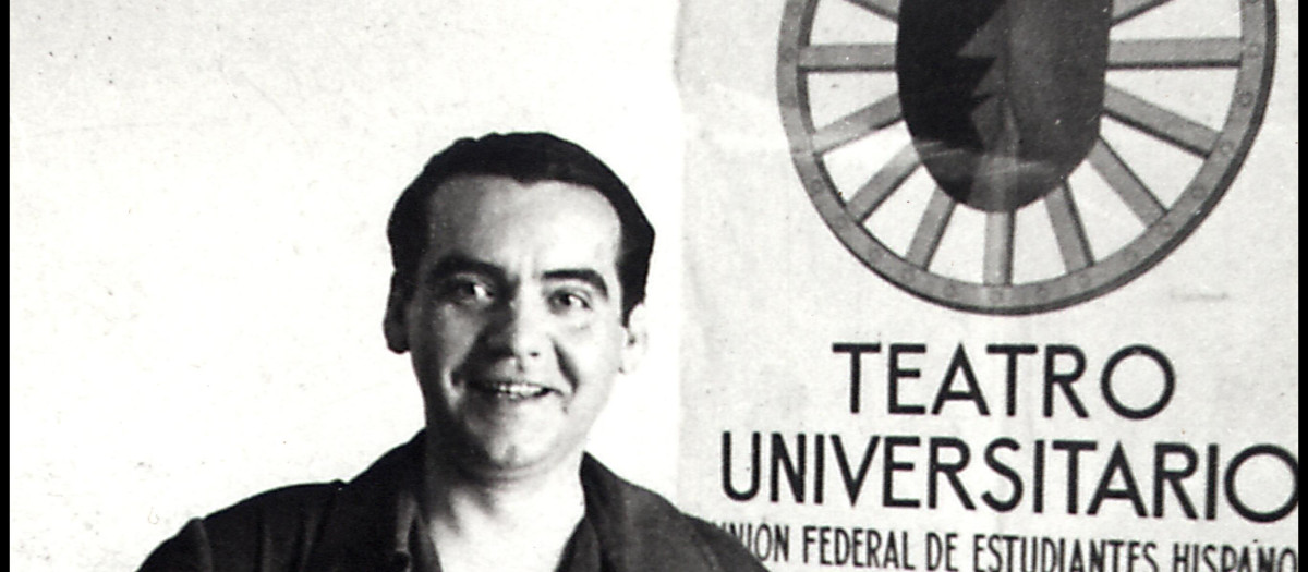 El poeta Federico García Lorca