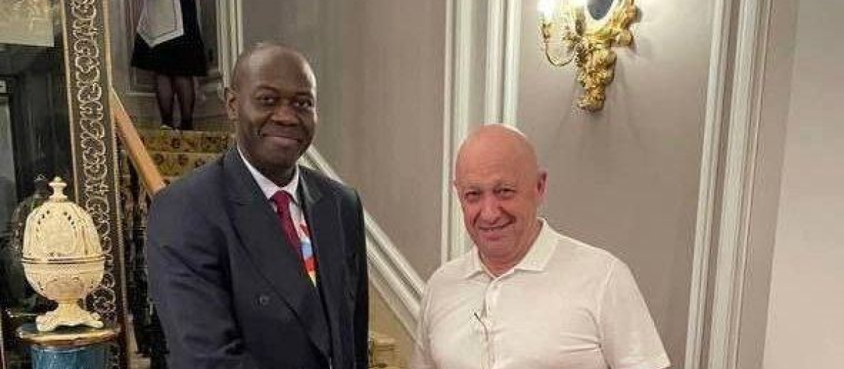 Yevgueni Prigozhin en San Petesburgo