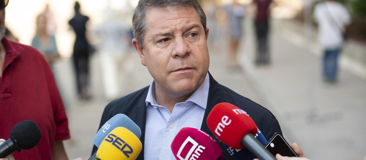El presidente de Castilla-La Mancha, Emiliano García-Page, en una imagen de archivo