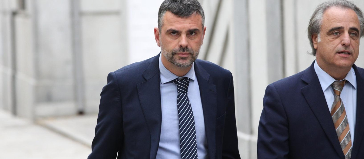 El exconsejero catalán Santi Vila, durante el juicio por el golpe del 1-O