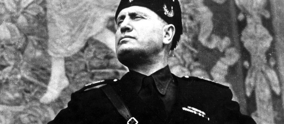 Benito Mussolini (1883-1945) líder fascista italiano
