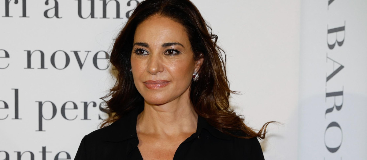 Marilo Montero at photocall for premiere book La Baronesa in Madrid on Wednesday, 21 June 2023.