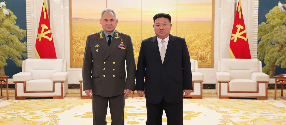 Sergei Shoigu Kim Jong-un