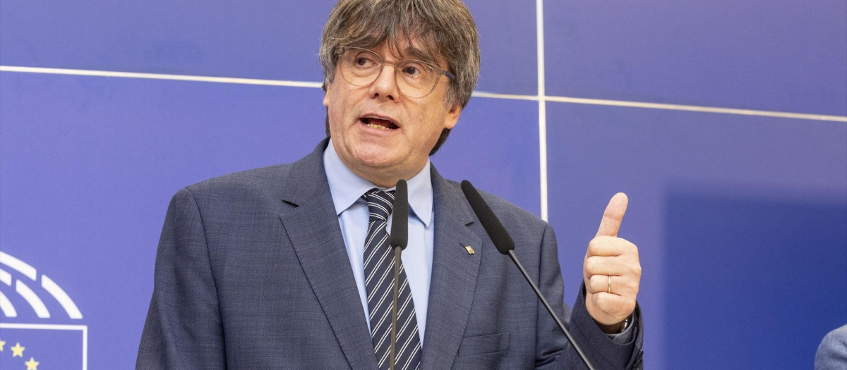 El expresidente de la Generalidad de Cataluña Carles Puigdemont, en una imagen de archivo
