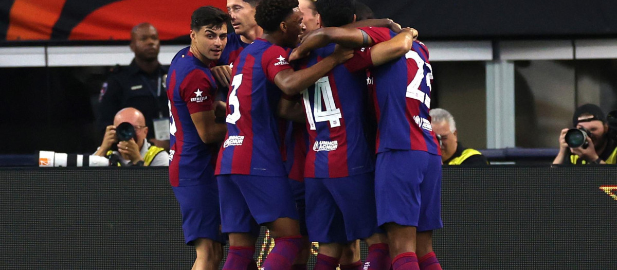 El FC Barcelona ha ganado al Real Madrid en Dallas