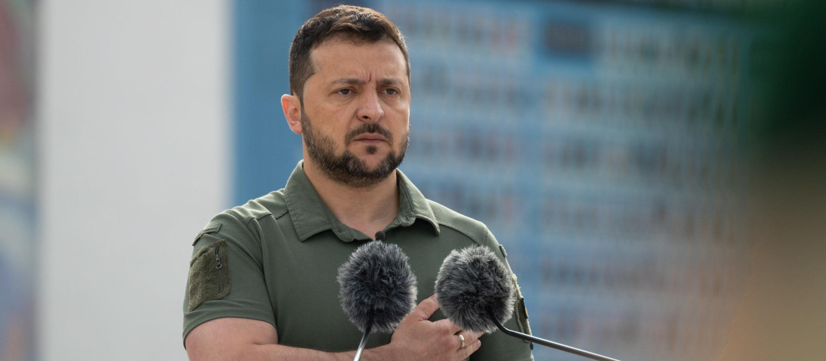 El presidente ucraniano, Volodimir Zelenski