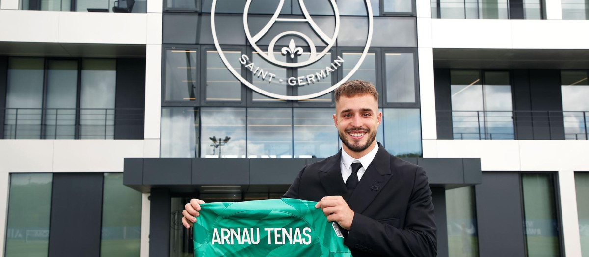 Arnau Tenas, nuevo fichaje del PSG