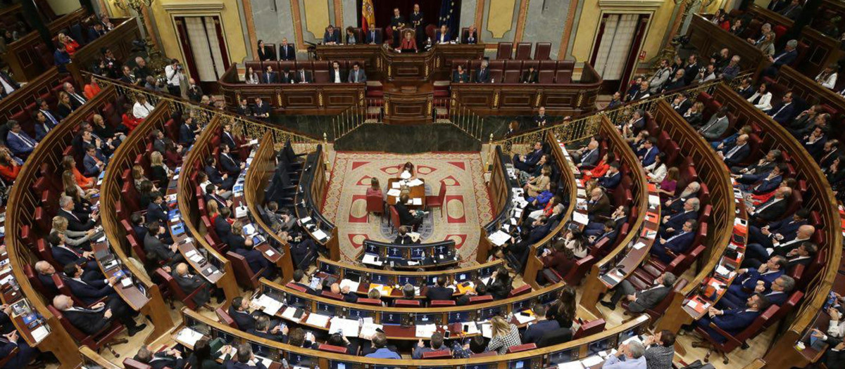 Una sesión en el Congreso de los Diputados