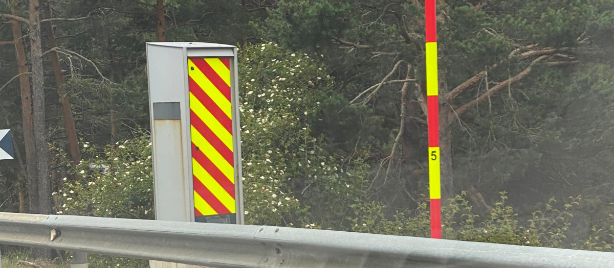 Radar de tipo fijo previamente identificado