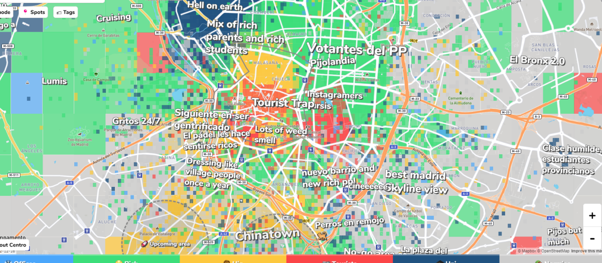 ¿Sabes si tu barrio es pijo o hipster? Averígualo con Hoodmaps