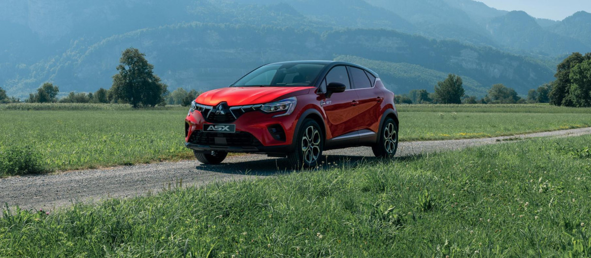 El parecido entre el ASX y el Renault Captur del que deriva salta a la vista