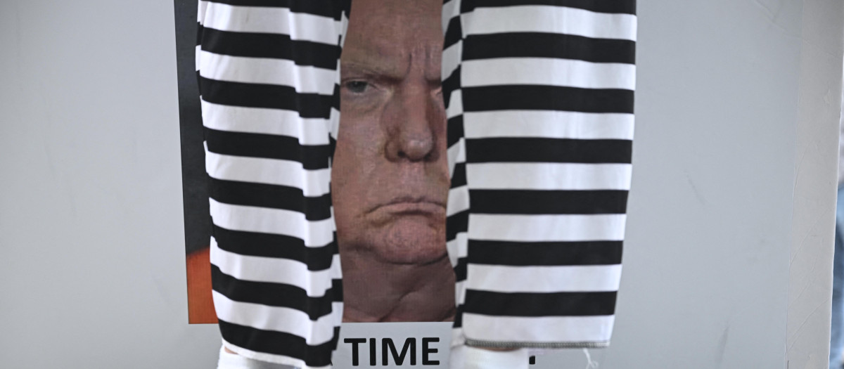 Manifestación contra Trump