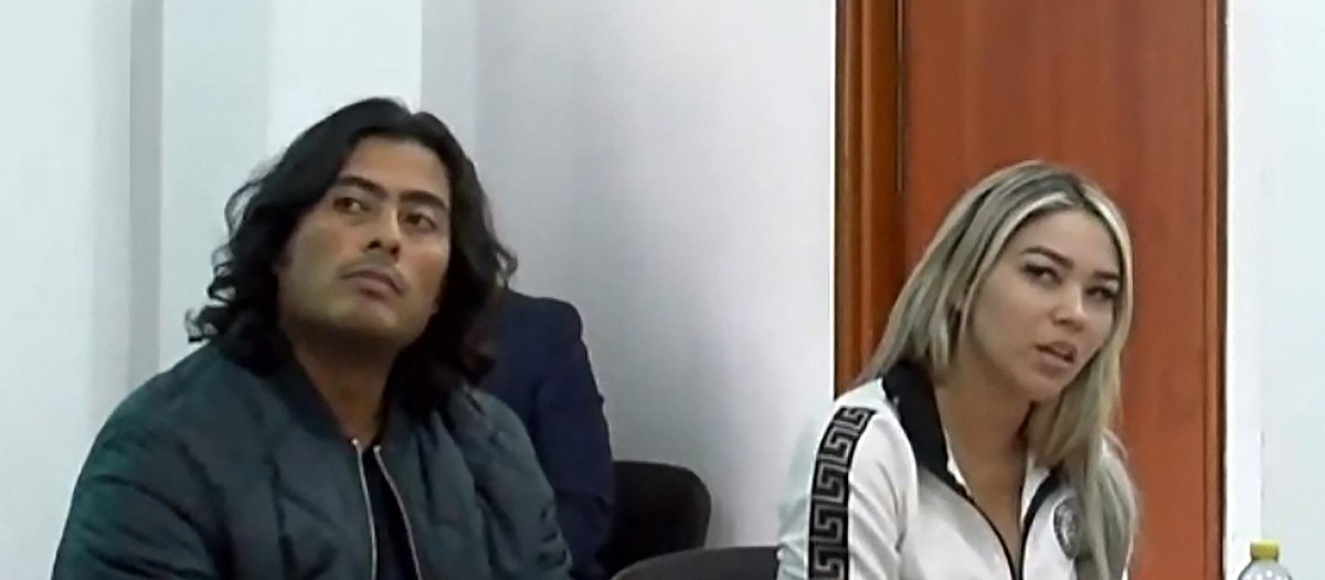 Nicolás Petro y Daysuris Vasquez