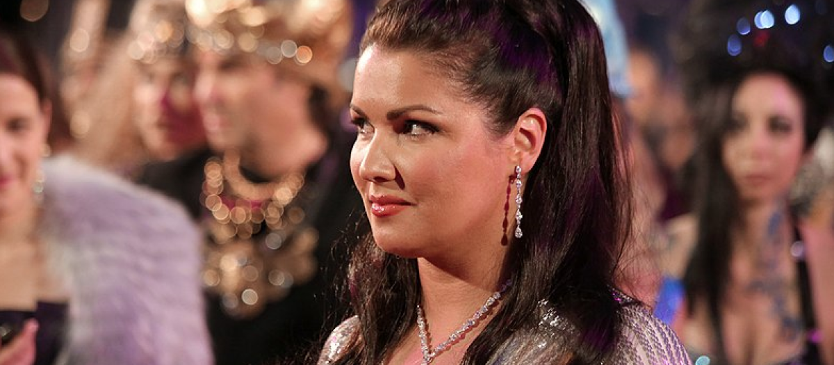 La soprano rusa Anna Netrebko