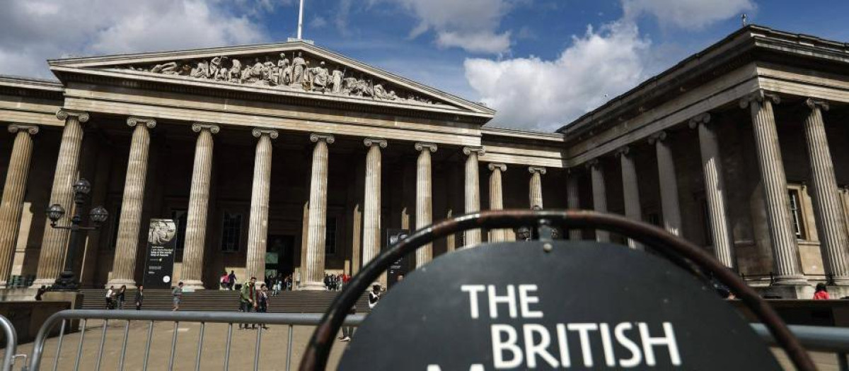 Acceso al Museo Británico