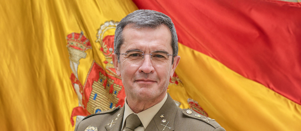 El general de división, Francisco Javier Marcos Izquierdo