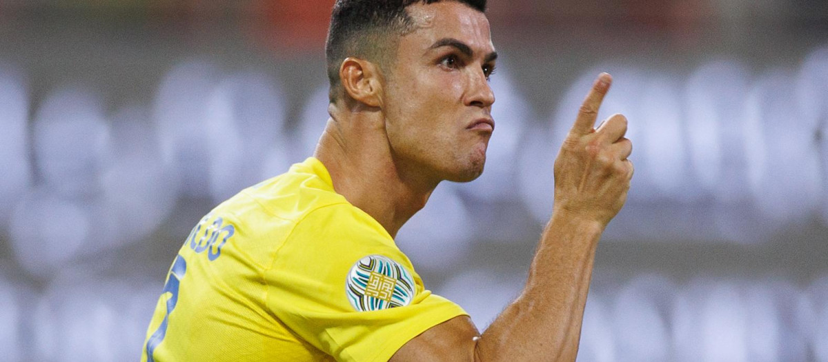 Cristiano Ronaldo ha marcado un doblete para conseguir su primer título en Arabia