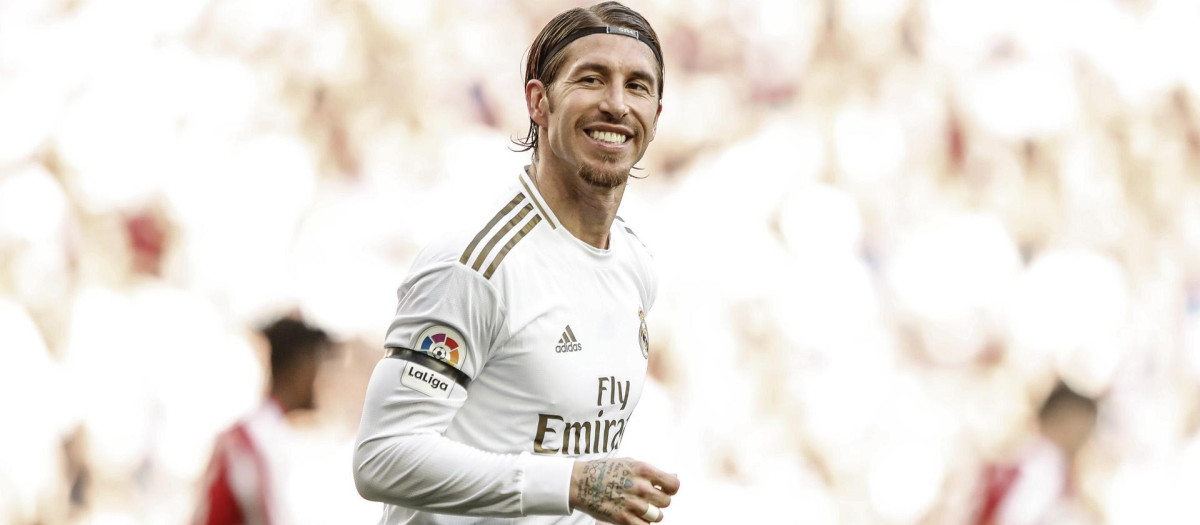 Sergio Ramos, en una imagen de 2020, cuando era capitán del Real Madrid