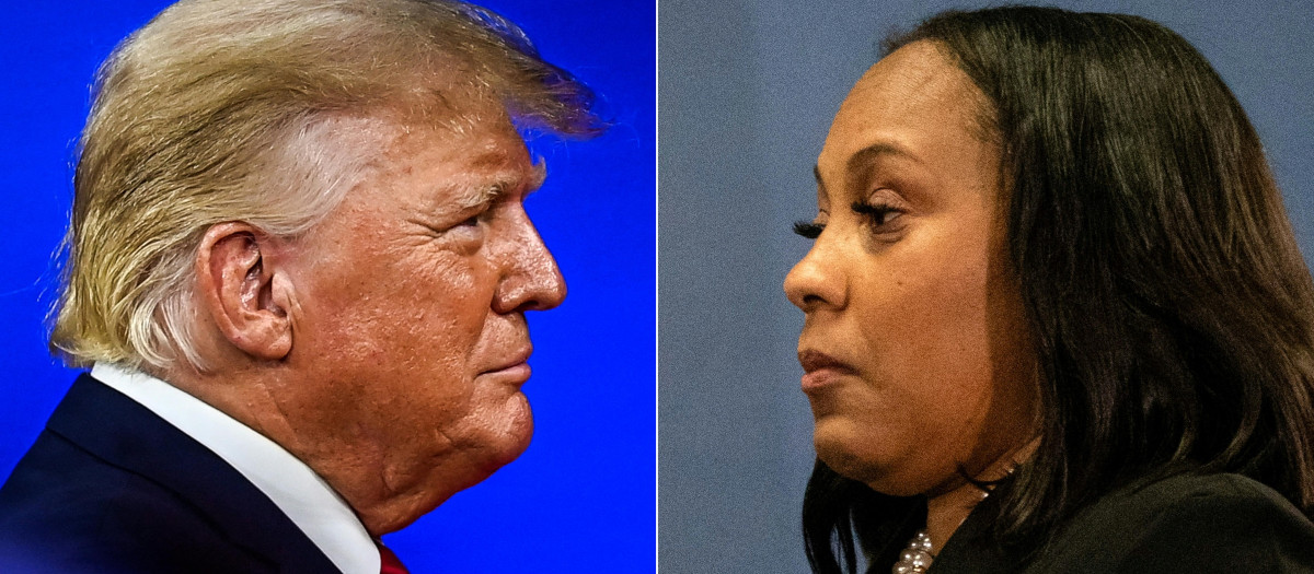 Donald Trump contra Fani Willis