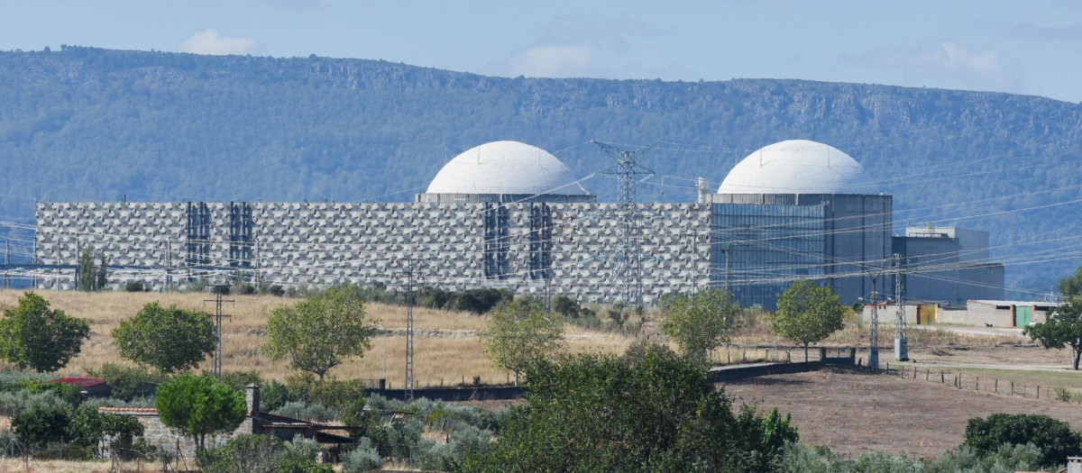 Planta nuclear de Almaraz, en Cáceres