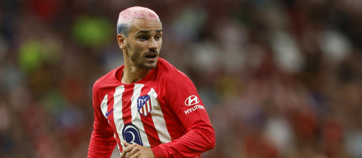 Antoine Griezmann es uno de los grandes ídolos del Atlético de Madrid