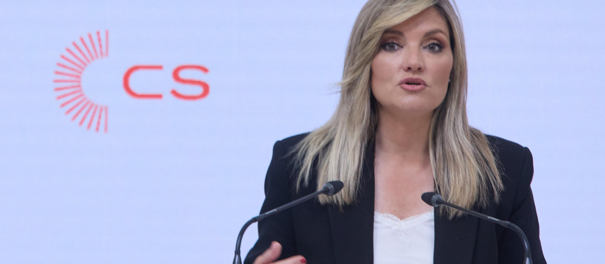 La portavoz nacional de CS, Patricia Guasp