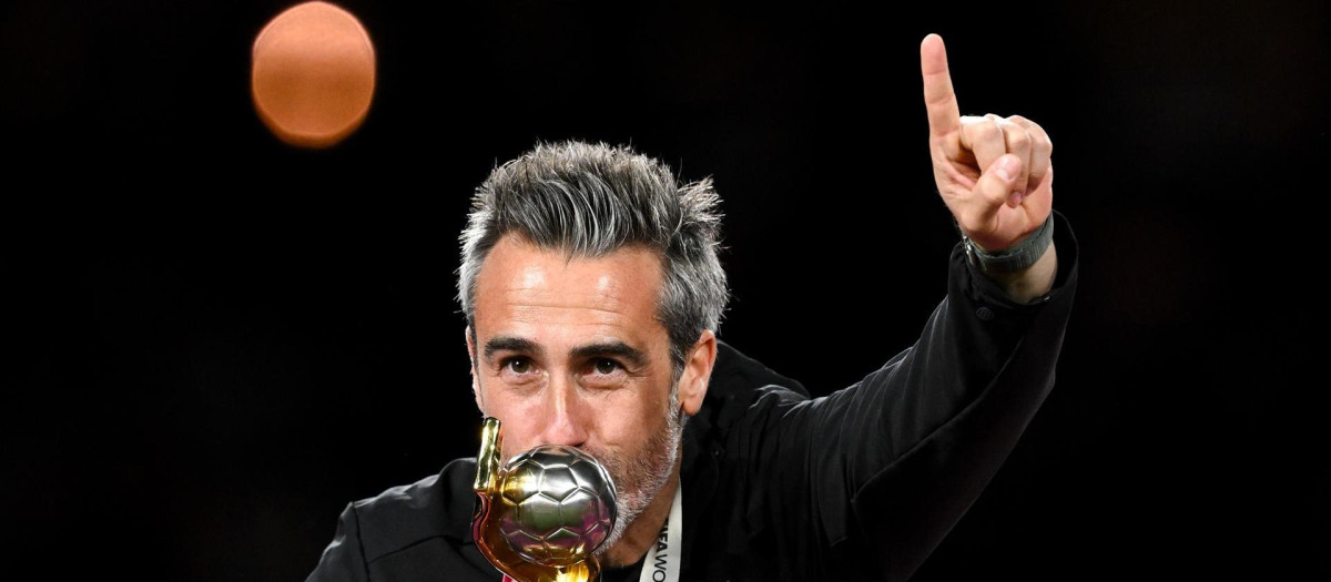 Jorge Vilda, el seleccionador que aguantó todo y acabó ganando el Mundial