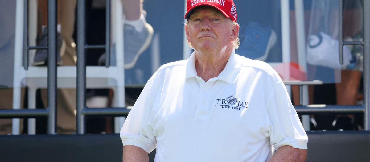 El expresidente de EE.UU. Donald Trump