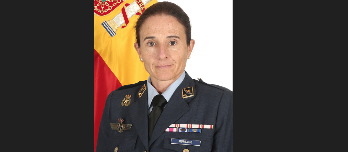 La nueva general de brigada, Loreto Gutiérrez Hurtado