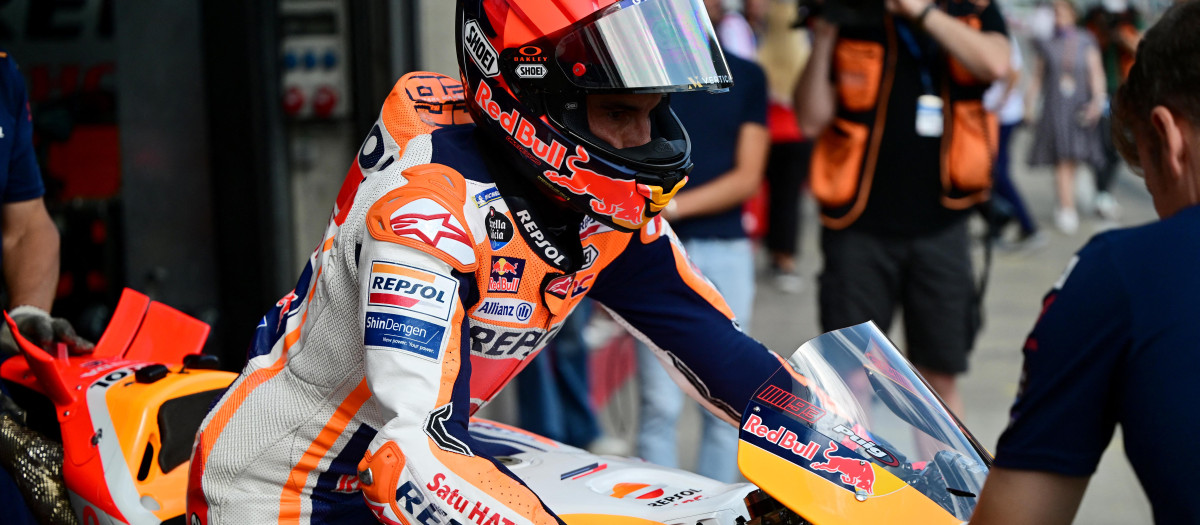 Marc Márquez ha explicado los motivos de su bajo rendimiento