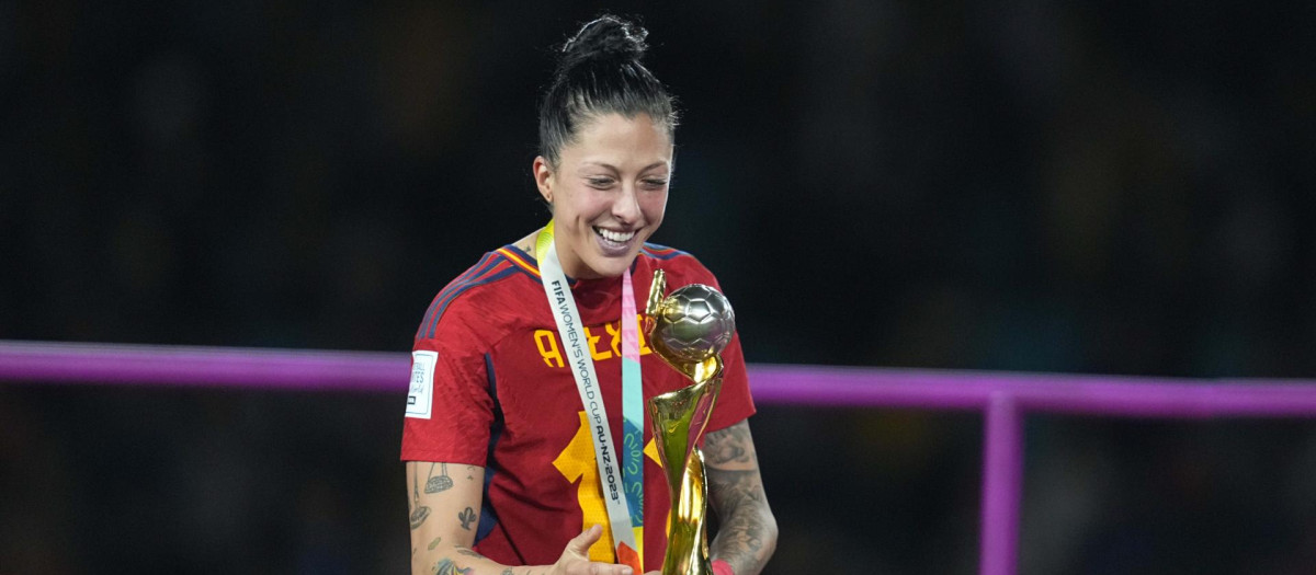 Jenni Hermoso, gran figura del fútbol femenino en España