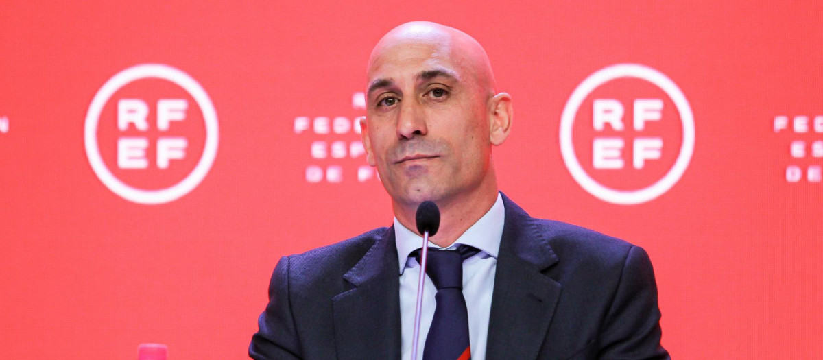 Luis Rubiales ha sido presidente de la RFEF desde mayo de 2018 a agosto de 2023