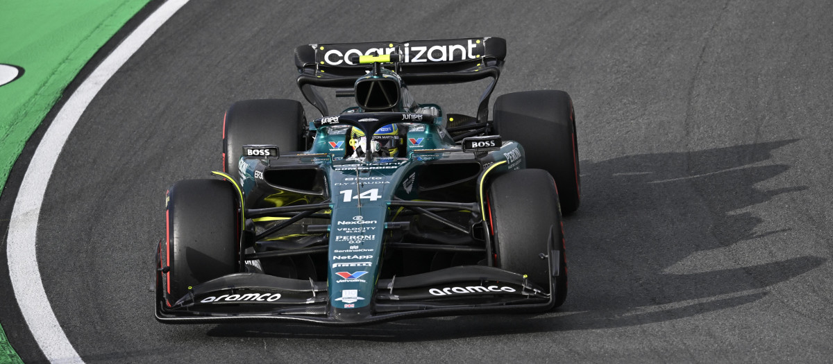 Fernando Alonso, en el GP de los Países Bajos de F1