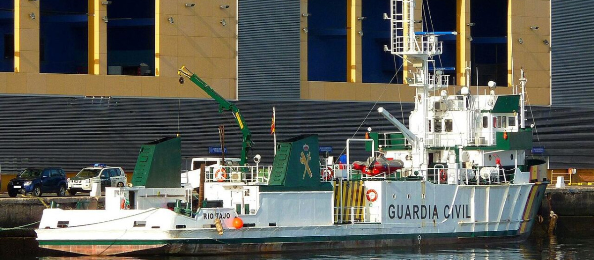 El buque Río Tajo, en una imagen de archivo