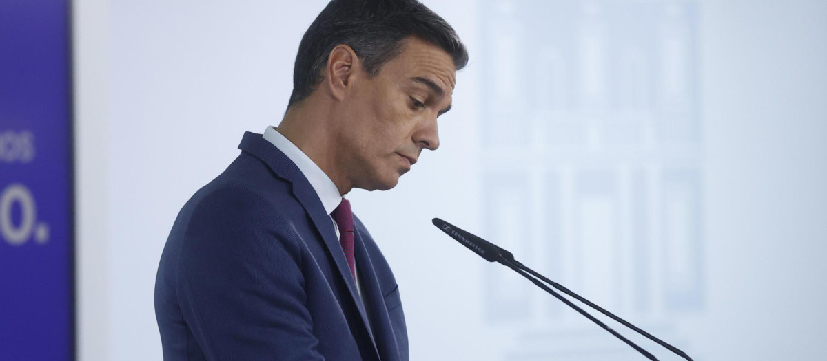 El presidente del Gobierno en funciones, Pedro Sánchez.