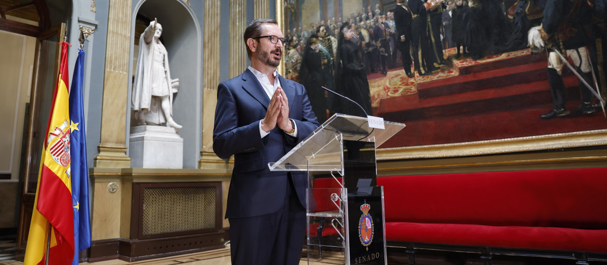 El vicepresidente primero del Senado, Javier Maroto