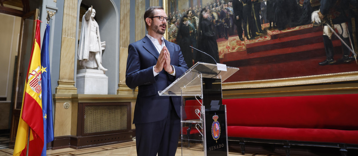 El vicepresidente primero del Senado, Javier Maroto