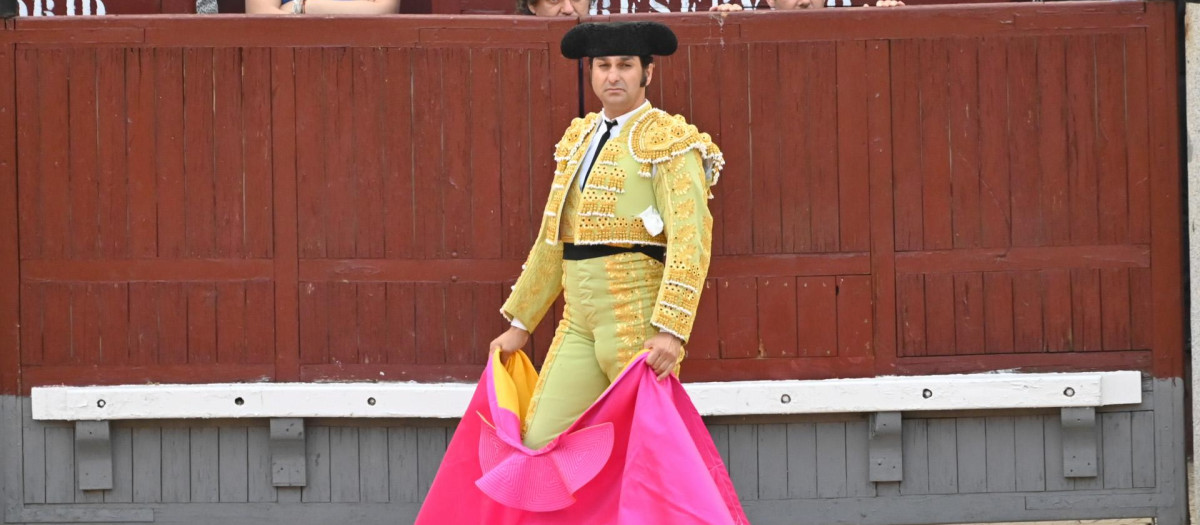El torero Morante de la Puebla en Las Ventas
