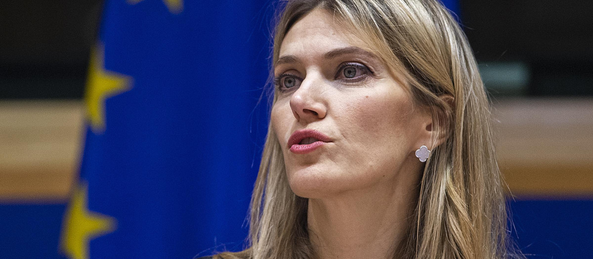 La exvicepresidenta del Parlamento Europeo Eva Kaili, implicada en el Qatargate