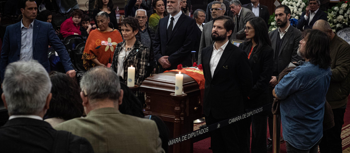 Guillermo Teillier Gabriel Boric