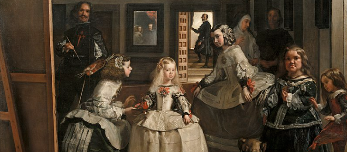 Detalle de 'Las Meninas' de Velázquez