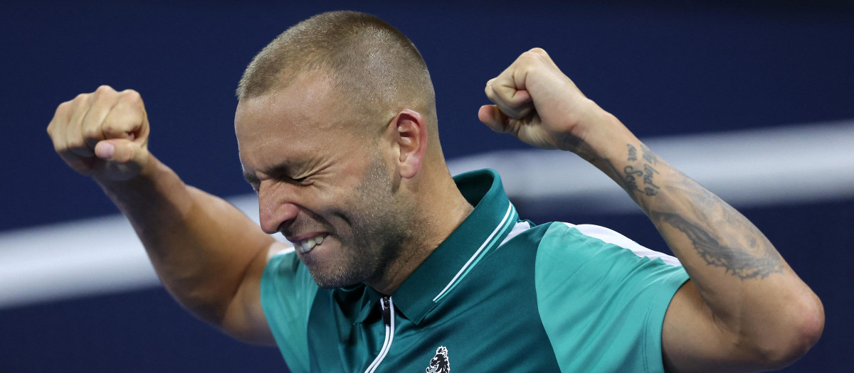 Daniel Evans, rival de Carlos Alcaraz en el US Open